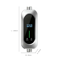 Chargeur EV portable 16A 3,5KW, chargeur EV rapide type 2 GBT US Pulg, chargeur de voiture électrique EVSE, station de recharge de voiture électrique