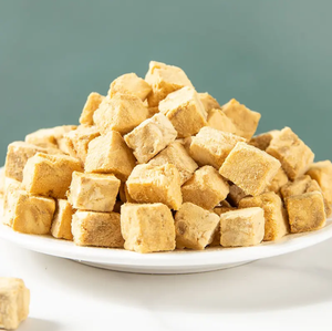 תזונה טבעית מיובשת בהקפאה גרגרי סלמון מיובש בהקפאה עשירה לציטין oem אודם מאכל מזון חי חלבון הקפאה מיובש בהקפאה - Product Image 2