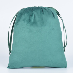 8*10cm Chic pequeña bolsa de embalaje de joyería de terciopelo cordón suave reciclable boda fiesta Halloween favores regalos dulces - Product Image 6