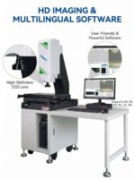 Sistema de Medición de Vídeo de Alta Precisión 2D 3D, Máquina de Medición de Coordenadas Ópticas de Precisión para Medición Dimensional