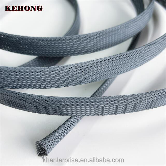 Expandable Spiral Wrapping Braided Polyester Cable Sleeves & Covers with PET Material Cable Organizer