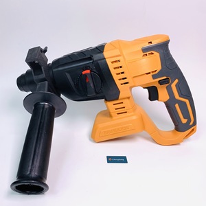 Marteau perforateur sans fil au lithium, perceuse à percussion sans balais, marteau rotatif de démolition léger rechargeable, orange LQ01, services OEM - Product Image 2
