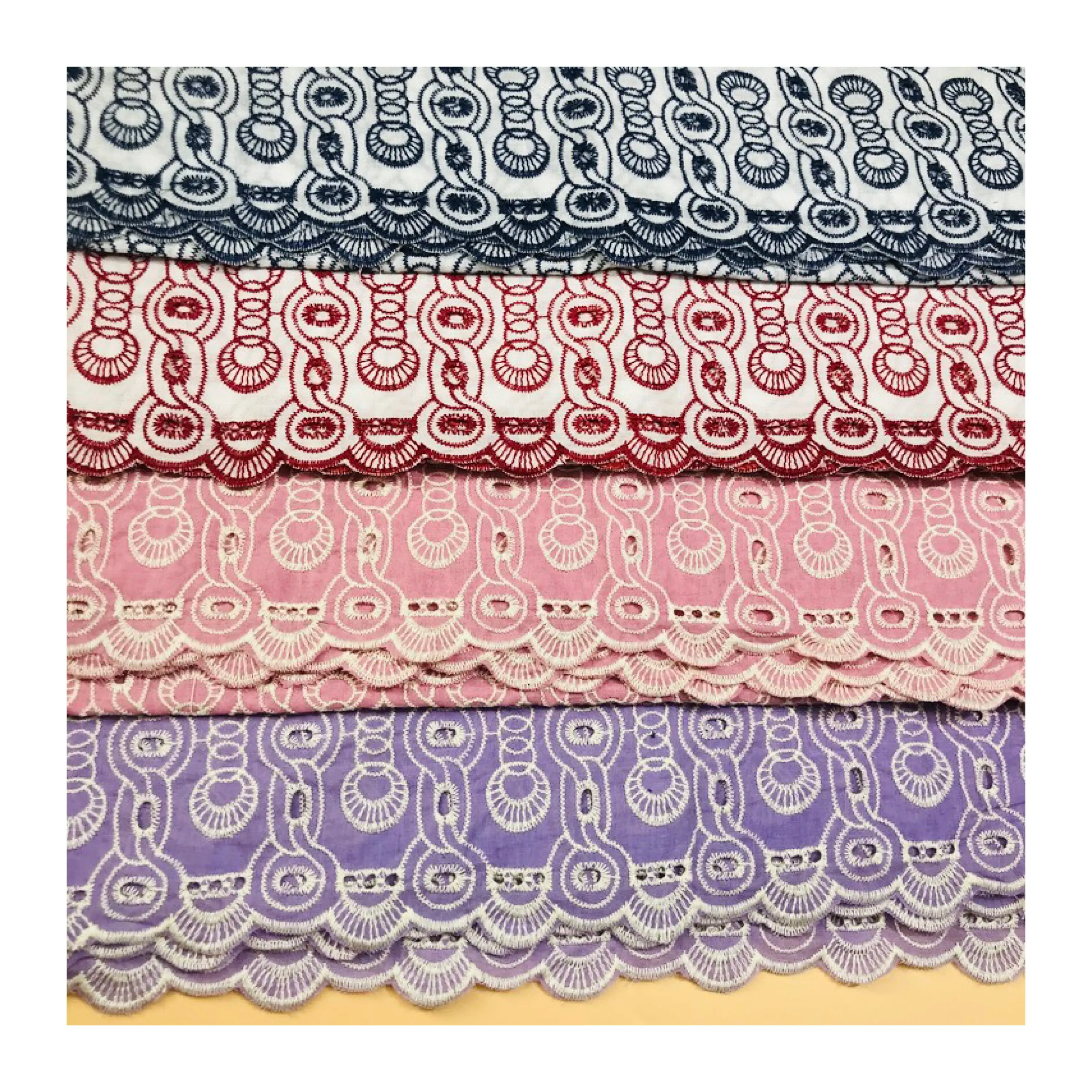 Манфу вышитая ткань стильная вышитая кружевная ткань для платья хлопчатобумажная резная ткань для вышивки