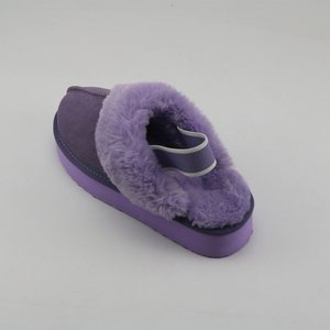 Bottes de neige en peau de mouton véritable pour femmes avec semelles épaisses - Product Image 3