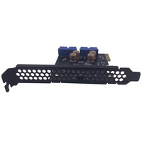 G-karve New Desktop PC USB 3.0 Expansion Card with Front-Panel PCI-E to USB 3.0 Interface 19/20-Pin Adapter Fan Cooling