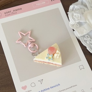 Llavero <span class=keywords><strong>de</strong></span> resina con diseño <span class=keywords><strong>de</strong></span> rebanada <span class=keywords><strong>de</strong></span> pastel 3D, <span class=keywords><strong>mini</strong></span> amuleto <span class=keywords><strong>de</strong></span> postre <span class=keywords><strong>para</strong></span> <span class=keywords><strong>mujer</strong></span>, venta al por mayor - Product Image 5