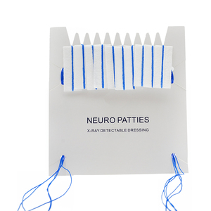 แผ่นปิดแผลผ่าตัดชนิดกาวในตัว คุณภาพสูง ขนาด 1/4 x 1/4 นิ้ว ชนิดกันรังสี ยี่ห้อ Cottonoid Neuro Pad Surgical Codman Pattie ปลอดเชื้อ - Product Image 4