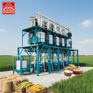 Moulin à <span class=keywords><strong>farine</strong></span> de blé rotatif 30 tonnes, machine de mouture commerciale, moteur, engrenage, professionnel, automatique, ISO9001 - Product Image 4
