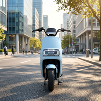 Meilleure moto électrique de rue, moteur sans balais 1500W, batterie 72V, cadre en acier, freins à disque, charge utile 300kg, vitesse élevée 40-60km/h
