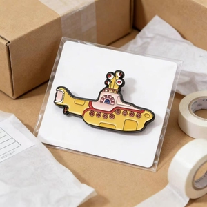 Pin de Esmalte Clásico, Broche de Banda de Rock para Jeans y Bolsos, Pin de Solapa Icónico para los Fans de los <span class=keywords><strong>Beatles</strong></span>, Regalo Musical - Product Image 4