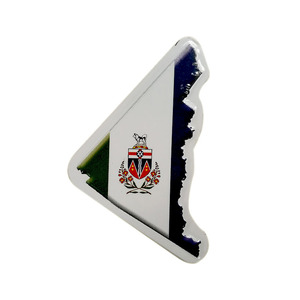 Aimant de réfrigérateur en métal personnalisé - Souvenir touristique avec logo personnalisé, couleur Pantone, forme rectangulaire, taille personnalisable - Product Image 5