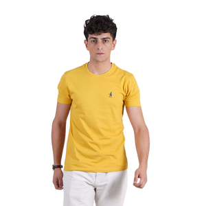 Camiseta de manga corta con logotipo personalizado para Hombre | Diseño popular para correr al aire libre de cuello redondo de algodón ajustado - Product Image 6