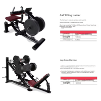 Machine à curls assis à charge libre en acier pour la musculation, avec pile de poids de 160 kg, pour l'entraînement des jambes et des biceps