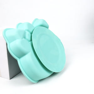 Set de plaques d'alimentation pour enfants, sans Bpa, avec ventouse en silicone pour les tout-petits. - Product Image 4