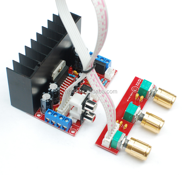 Module TDA7377 2.1 Power Amplifier Board 3 Channel Finished Subwoofer Audio Power Amplifier Module  10W*2+30W