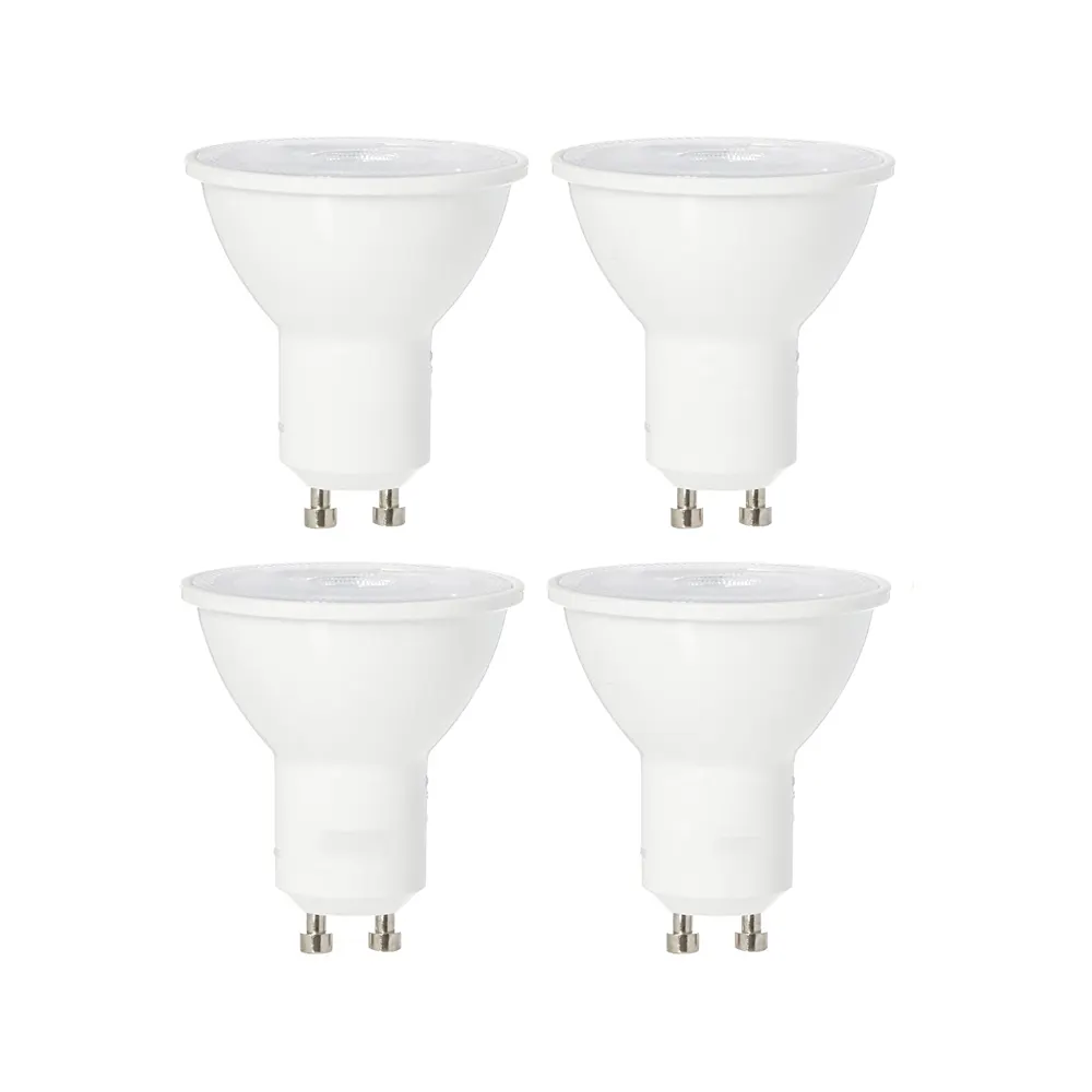 Светодиодная лампа GU10 GU5.3 MR16, 220 В, 230 В, пластиковая или стеклянная крышка, Светодиодный прожектор 3 Вт, 4 Вт, 5 Вт, 6 Вт, 7 Вт, 8 Вт, 9 Вт