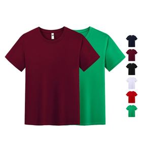 เสื้อยืดผู้ชายแบบถัก สีขาวดำ พิมพ์ลายโลโก้ตามสั่ง คุณภาพสูง ขายส่ง สวมใส่สบาย - Product Image 1