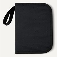 Kit de couture portable ANQI avec 30 aiguilles, bobines de fil, ciseaux, épingles, boutons, ruban à mesurer, dévidoir, enfile-aiguille et étui de rangement