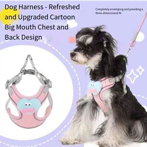 Nuevo Conjunto de Arnés y Correa para Perro 2025, Arnés de Malla Suave Antitirones, Chaleco Reflectante Ajustable para Cachorros, para Perros Pequeños, Medianos y Grandes - Product Image 3