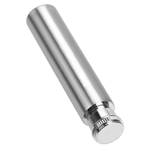 <span class=keywords><strong>HILIFE</strong></span> Edelstahl-Flachflaschen, poliert, runder Boden, Weinflasche, röhrenförmiger Weinkrug, 1oz/1.5oz Wein-Whisky-Flasche - Product Image 6