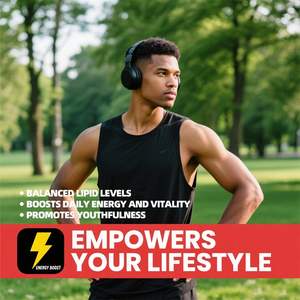 हृदय स्वास्थ्य ऊर्जा उत्पादन के लिए ओम उच्च अवशोषण कोक्यू 10 500 मिलीग्राम कोक 10 पूरक - Product Image 4