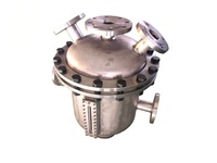 Pemisah Cairan Vakum Titanium Murni Tipe Baffle Pipa Pemisah Uap-air Tangki Pemisah Kondensat