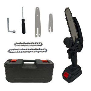 Motosierra Inalámbrica de Grado Industrial con Motor sin Escobillas de 21V, Batería de Litio, Velocidad sin Carga de 8000 RPM, Capacidad de Corte de 6 Pulgadas - Product Image 3