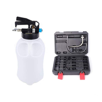 Kit d'outils de pompe de remplissage d'huile de transmission pneumatique 10L, extracteur de fluide, distributeur