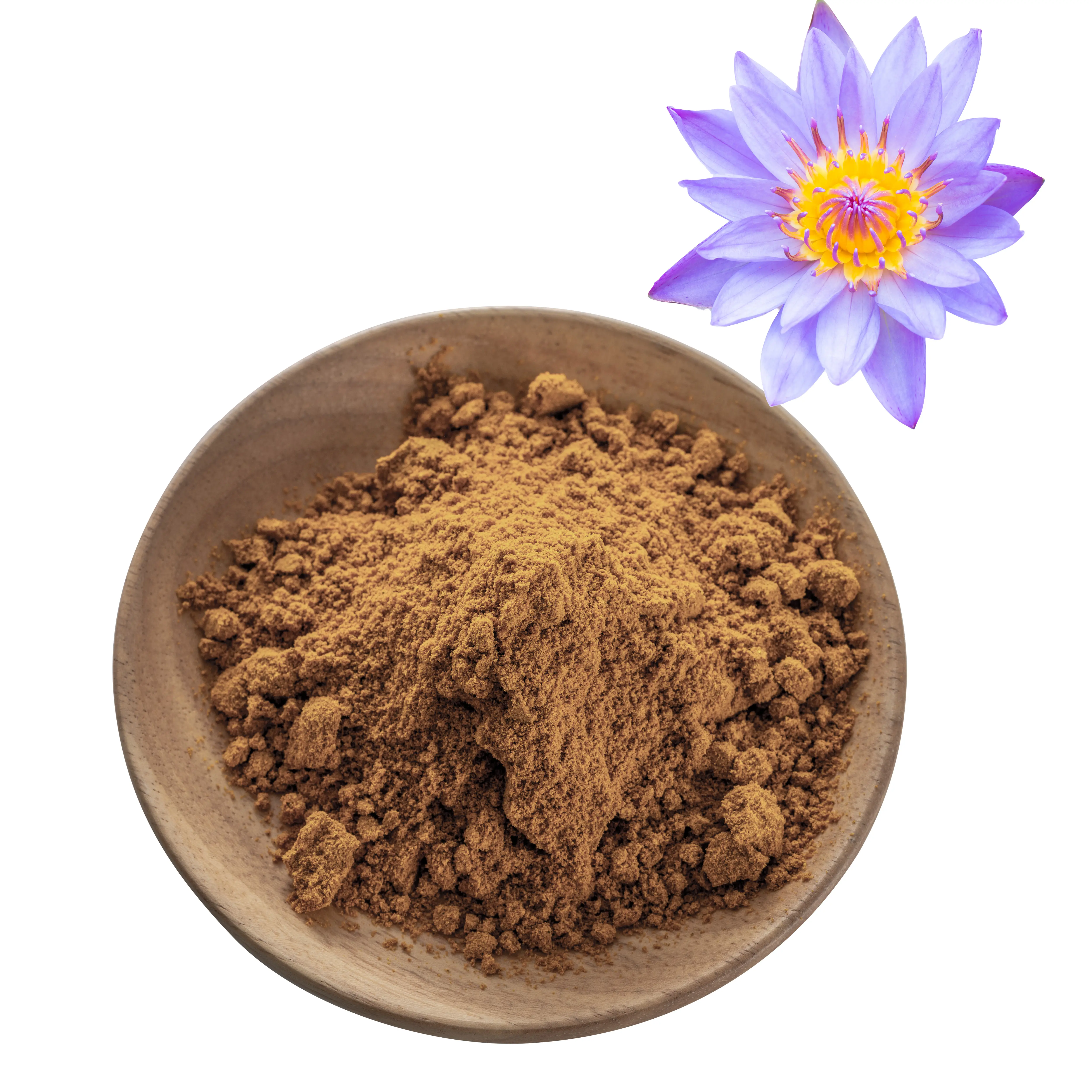 Herstellung von hochwertigen Hot Sale Bulk 100% Pure Natural Blue Lotus Blüten extrakt Pulver 50:1 , 200:1