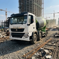 Camion malaxeur à béton HOWO Diesel 6X4 avec pompe, moteur 375 CV, véhicule de construction standard d'exportation pour Shandong International