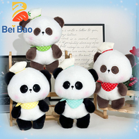 Fabricant de peluches : Peluches Panda assorties (8, 9, 10, 12, 15, 20 pouces) pour machines à griffes et machines à prix, en stock