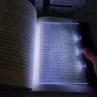 Lampe de lecture de nuit, lampe de bureau en forme de coin, pour salon, grande lampe de livre LED portable