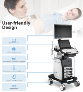 Sonoscape P11Elite 4D/5D Trolley Máquina <span class=keywords><strong>de</strong></span> ultrasonido Doppler a color <span class=keywords><strong>para</strong></span> venas, bebé, abdomen - Product Image 5