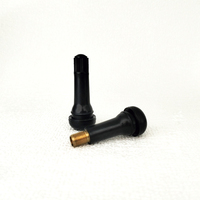 Valve TR414BR pour pneu plein sans chambre à air Toolon, pour gonflage et dégonflage de moto