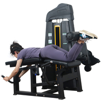Machine professionnelle à charges guidées pour extensions et flexions des jambes – Équipement de musculation de haute qualité pour salle de sport