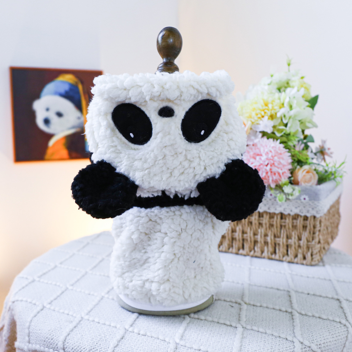 panda blanco