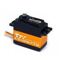 Servomoteur numérique MY Servo CS-1257TG, couple de 10 kg.cm, engrenage en titane, aluminium, servomoteur de direction haute vitesse pour pièces de modèles RC