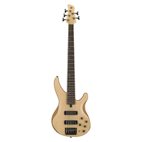 Basse électrique de scène haut de gamme Yamaha TRBX605FM Natural Satin à cinq cordes
