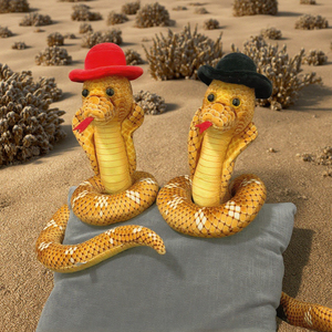 Mềm Nhân Tạo Quý Ông Rắn Búp Bê Chàng Trai Và Cô Gái Món Quà Cưới <span class=keywords><strong>Python</strong></span> Nhồi Bông Đồ Chơi Cross-Biên Giới Xuất Khẩu - Product Image 4