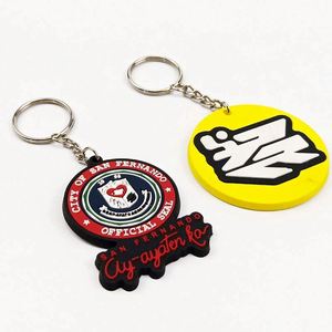 Custom 2D/3D Soft Pvc Keychain Make <b>Rubber</b> Sport <b>Key</b> <b>Chain</b> Your Logo Keyring with <b>Chain</b> - Product Image 6