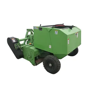 Máquina de enfardamento de palha de pinho para colheitas agrícolas, máquina enfardadeira de feno quadrada para venda