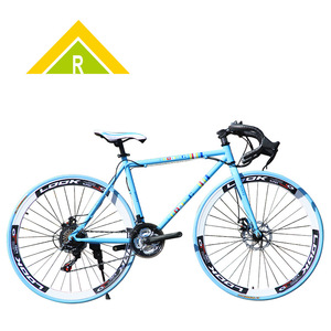 Bicicleta de Carretera 700c con Llanta de Aluminio, Horquilla Rígida, Tipo Estándar, Bicicleta Urbana para Adultos con Soporte y Asiento Cómodo - Product Image 1