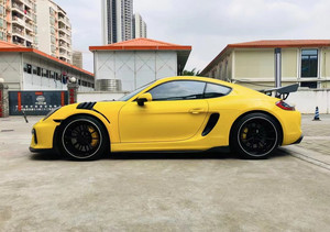 Nuevo Kit de Carrocería para Porsche 981, Estilo GT4, Parachoques Delantero, Faldones Laterales, Difusor, Alerón - Product Image 4
