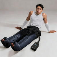 Système de pressothérapie pneumatique portable pour les pieds et les jambes, bottes de compression d'air pour la récupération et la circulation sanguine