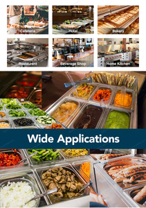 Pc Gn Pan Pc Full Size Gastronom Clear Incassable Food Pan Ice Scream Pan - Product Image 4