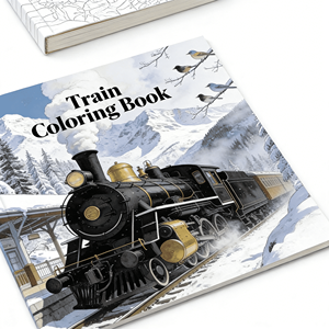 Cuaderno de Colorear Personalizado, MOQ Bajo, <span class=keywords><strong>Libro</strong></span> de Colorear con Diseño de Amigos Acogedores, Impresión de Libros de Colorear para Niños y Adultos, Material Escolar de Dibujo - Product Image 4