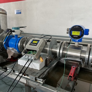 Van điều khiển tự động hệ thống nước lưu lượng kế Lora từ xa lưu lượng kế từ xa loại điện từ đo lưu lượng cho nhà máy thực phẩm - Product Image 3