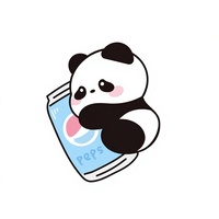 Lot de 100 autocollants mignons de panda, autocollants créatifs de dessins animés, en vrac, pour la décoration DIY, journal, carnet, ordinateur portable, agenda, scrapbooking