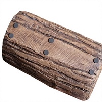 Caverne cachette pour reptiles, abri rond et durable pour baignade solaire, escalade et décoration paysagère