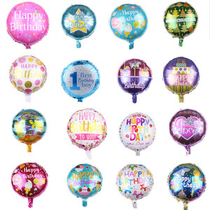 Globos de 18 Pulgadas con Varios Diseños de <span class=keywords><strong>Feliz</strong></span> <span class=keywords><strong>Cumpleaños</strong></span>, Día de San Valentín, Graduación, Globos Españoles para Boda, Baby Shower, Personajes de Dibujos Animados - Product Image 2